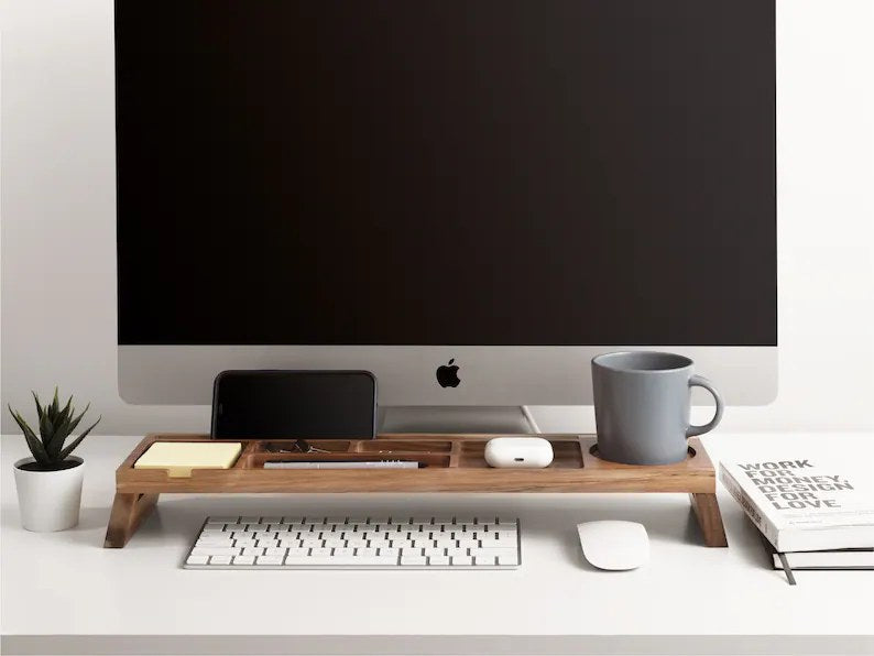 Grove Wooden Desk Organizer