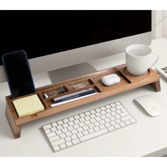 Grove Wooden Desk Organizer
