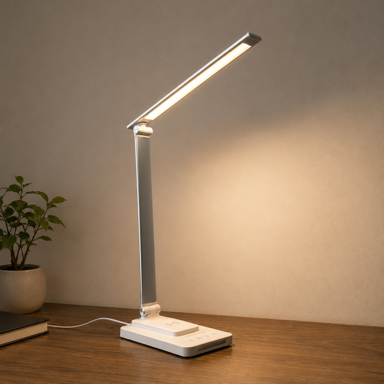 Gemini dual-head desk lamp by Arkaneia, hero product photo
